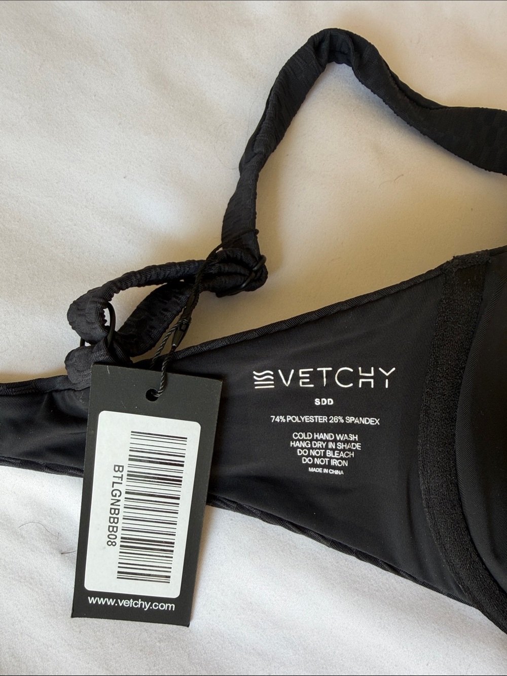 Vetchy Black Underwire Bikini Set - Picture 5 of 7